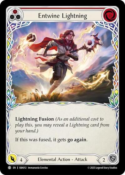 Entwine Lightning (Red)