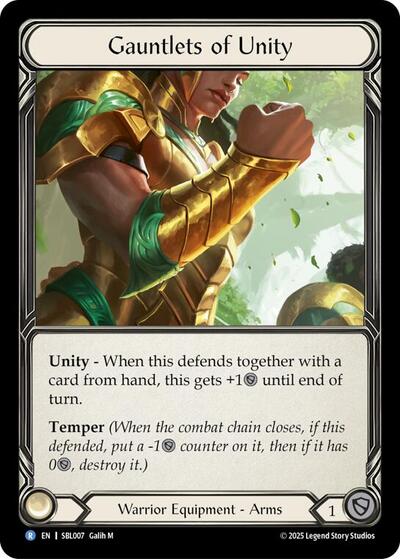 Gauntlets of Unity