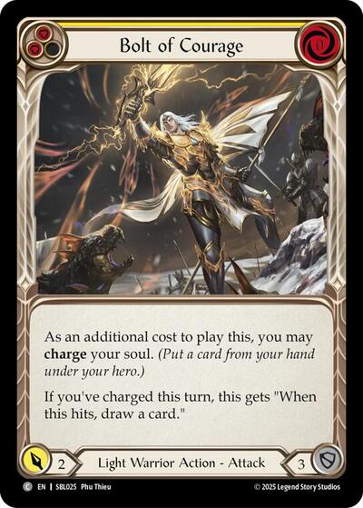 Bolt of Courage (Yellow)