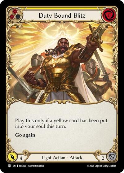Duty Bound Blitz (Yellow)