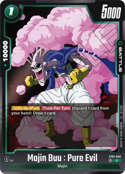 Majin Buu : Pure Evil - ST01-040