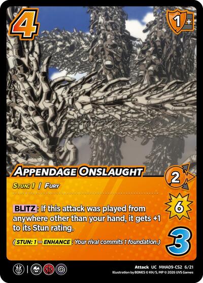Appendage Onslaught