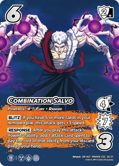 Combination Salvo (Alternative Art)
