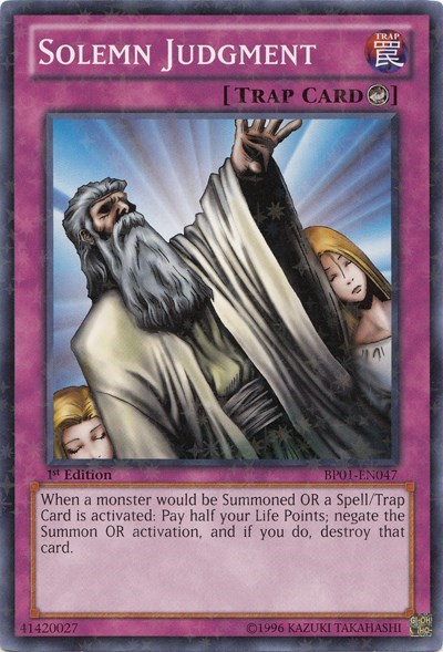 Solemn Judgment (Starfoil)