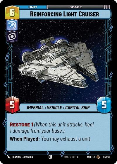 Reinforcing Light Cruiser