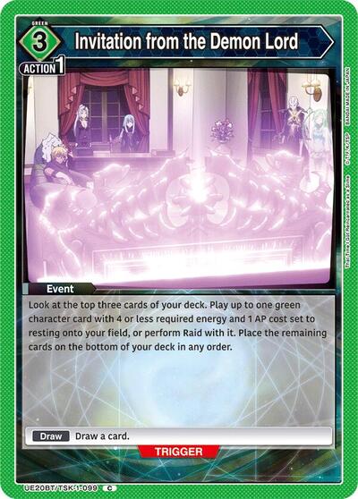 Invitation from the Demon Lord
