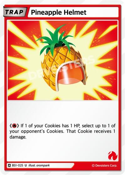 Pineapple Helmet