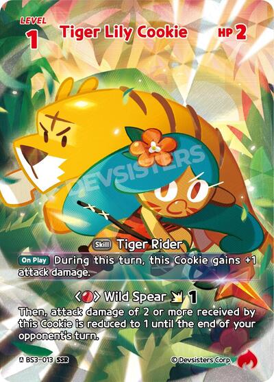 Tiger Lily Cookie (013) (SSR)