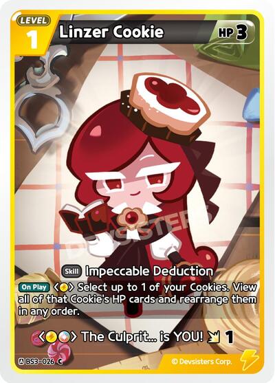 Linzer Cookie