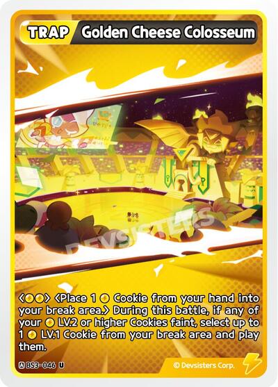 Golden Cheese Colosseum