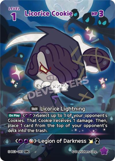 Licorice Cookie (SEC)