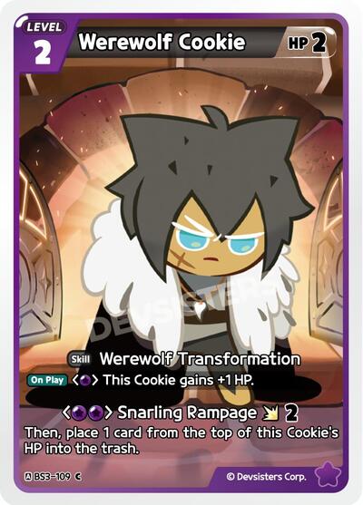 Werewolf Cookie