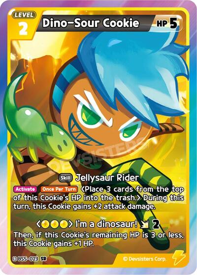 Dino-Sour Cookie