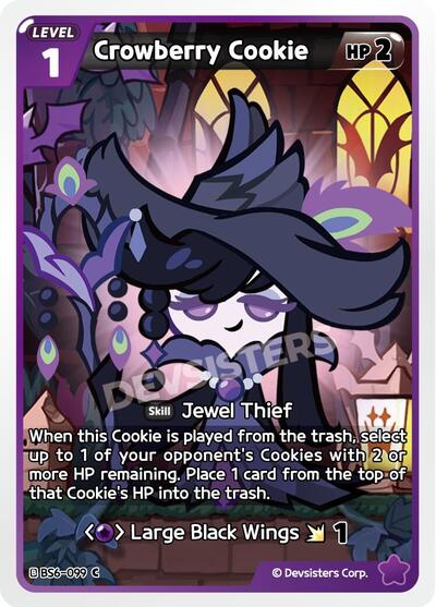 Crowberry Cookie