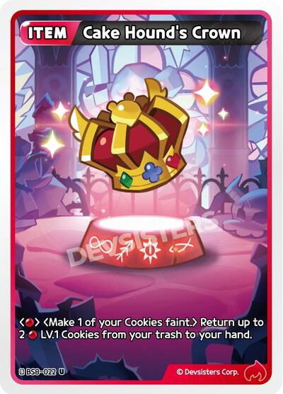 Cake Hound's Crown