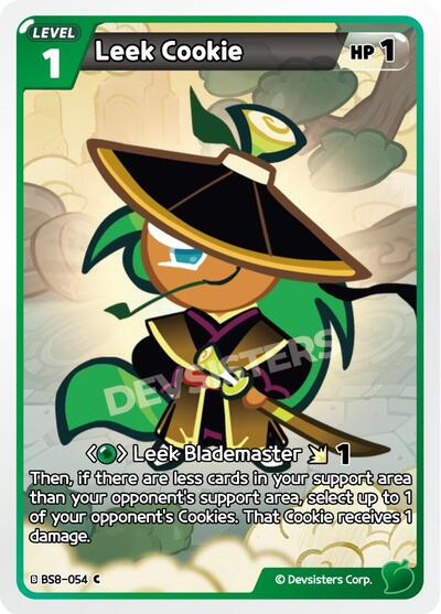 Leek Cookie