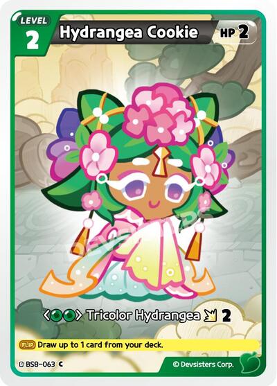 Hydrangea Cookie