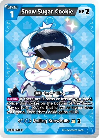 Snow Sugar Cookie
