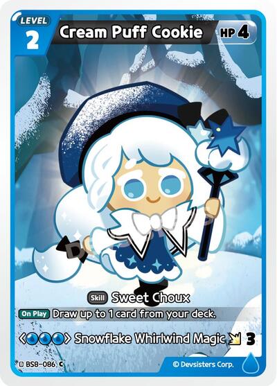 Cream Puff Cookie