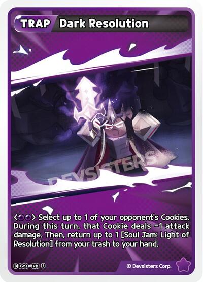 Dark Resolution