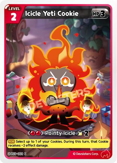 Icicle Yeti Cookie (Ver. 3)