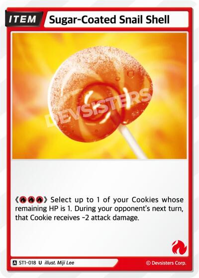 Sugar-Coated Snail Shell