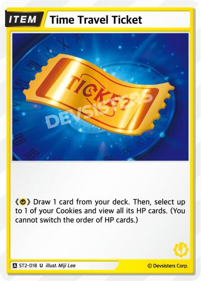 Time Travel Ticket
