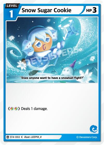 Snow Sugar Cookie