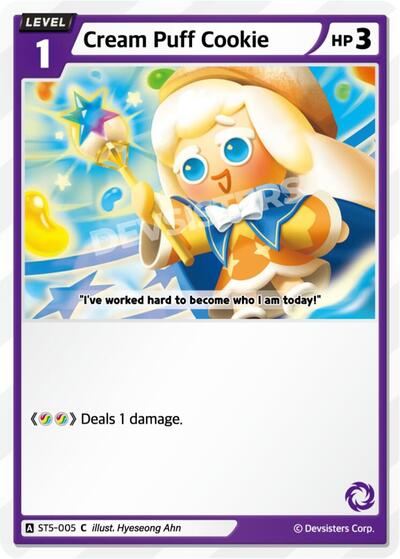 Cream Puff Cookie