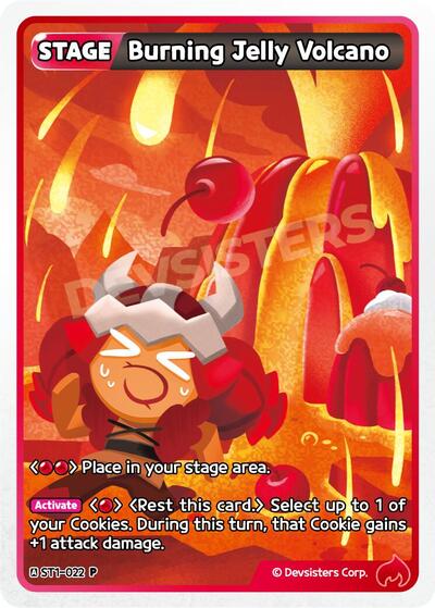 Burning Jelly Volcano