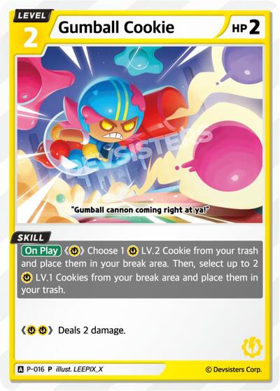 Gumball Cookie