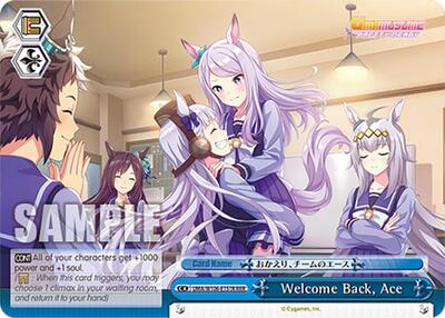 Welcome Back, Ace (RRR)