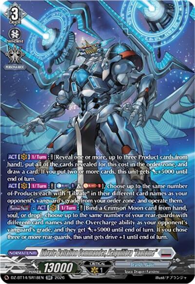 Librate Battalion Commander, Aelquilibra "Fantome" (SR)