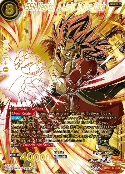 SS4 Vegito, A Light in the Dark (GDR)
