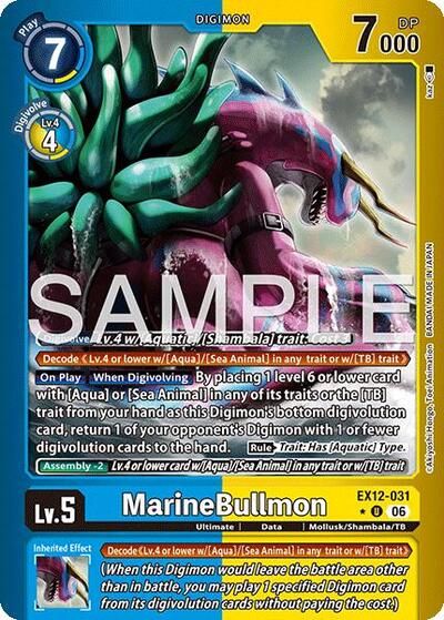 MarineBullmon (Limited Foil)