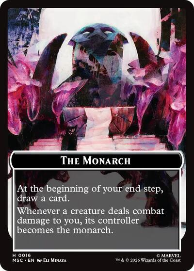The Monarch (0016) // Vibranium (0015) Double-Sided Token
