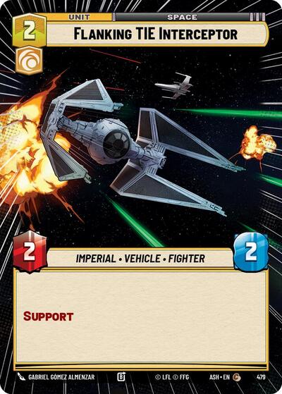 Flanking TIE Interceptor (Hyperspace)