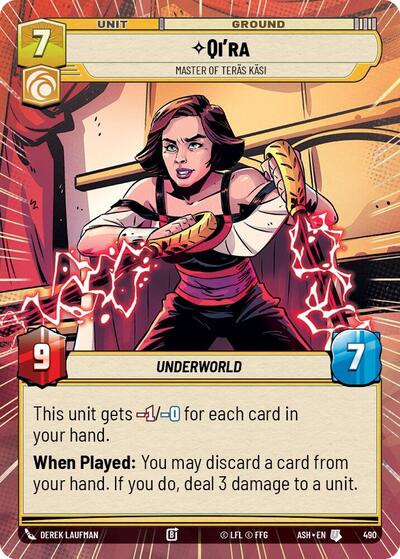 Qi'ra - Master of Teras Kasi (Hyperspace)