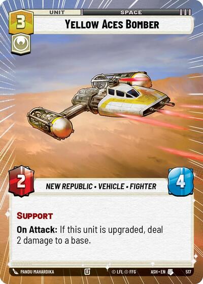 Yellow Aces Bomber (Hyperspace)