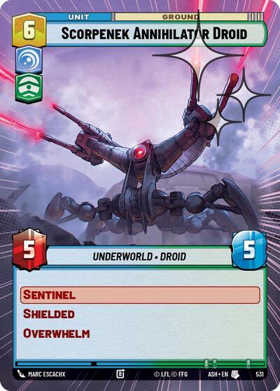 Scorpenek Annihilator Droid (Hyperspace Foil)