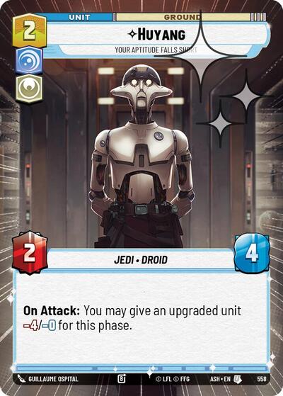 Huyang - Your Aptitude Falls Short (Hyperspace Foil)