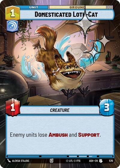 Domesticated Loth-Cat (Hyperspace Foil)