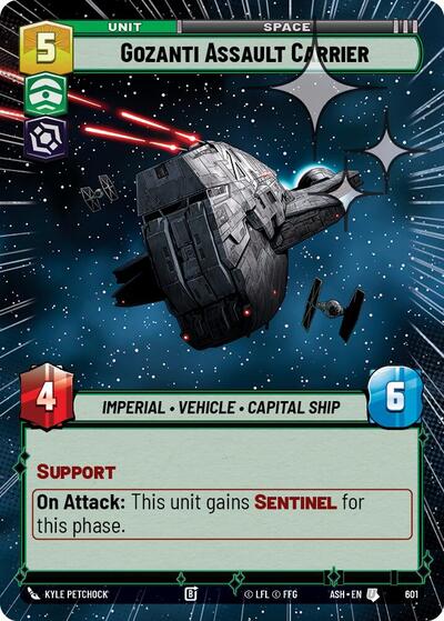 Gozanti Assault Carrier (Hyperspace Foil)