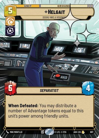 Helgait - Dooku Was a Visionary (Hyperspace Foil)