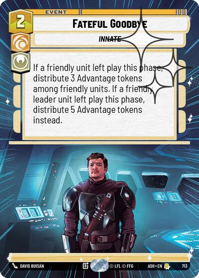 Fateful Goodbye (Hyperspace Foil)