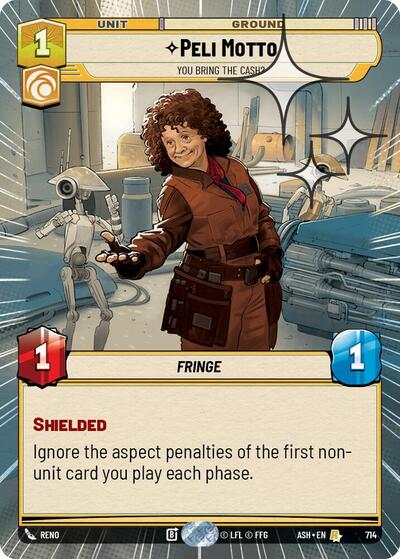 Peli Motto - You Bring the Cash? (Hyperspace Foil)