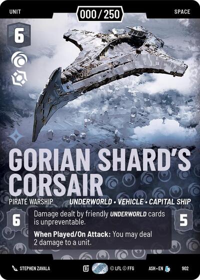 Gorian Shard's Corsair - Pirate Warship (Serialized)