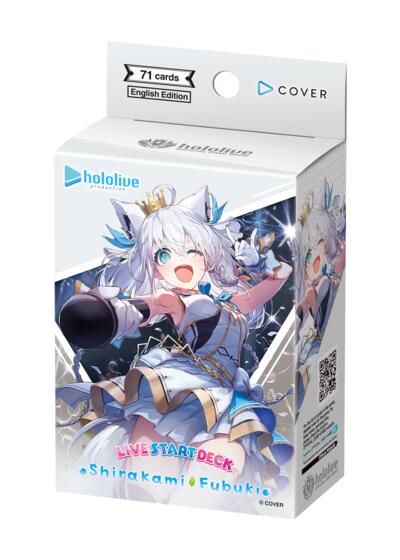 Live Start Deck: Shirakami Fubuki