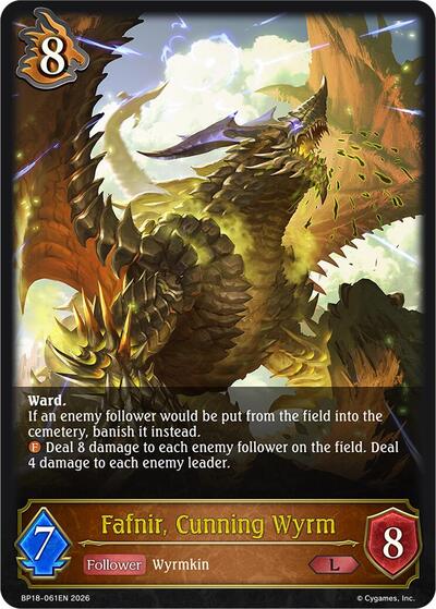 Fafnir, Cunning Wyrm