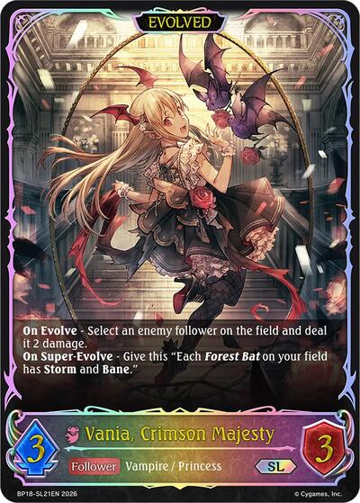 Vania, Crimson Majesty (Evolved) (SL)
